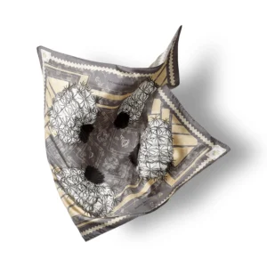 Foulard Le Coussin De Belle-Mère - La trame botanique